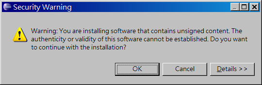 ADT 目前沒有Eclipse套件的認證